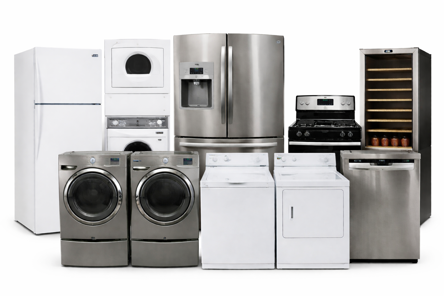 Reconditioned appliances full suite