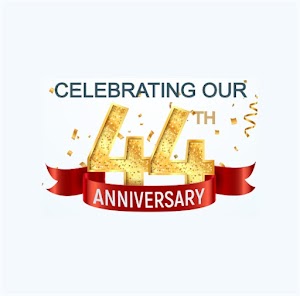 Celebrating our 44th Anniversary